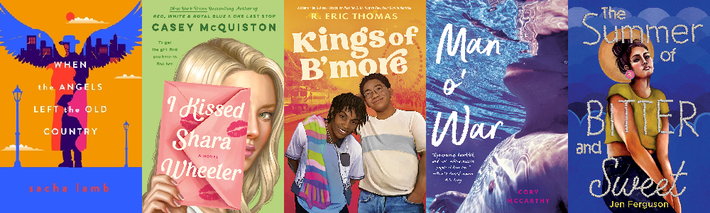 Book covers for Stonewall Book Award winner and honor books