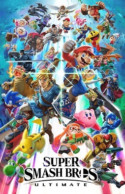 Cover for Super Smash Bros. Ultimate game 
