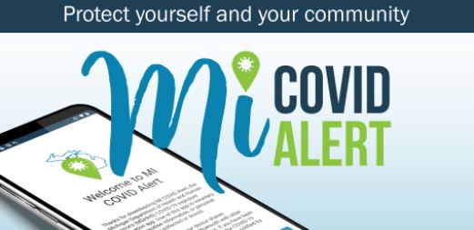 mi covid alert app
