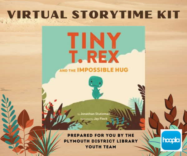 virtual storytime kit book Tiny T. Rex